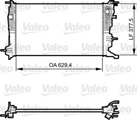 ΨΥΓΕΙΟ MEGANE III 1.5DCI 08- ΚΑΙΝ. VALEO 735607 RENAULT MEGANE RENAULT SCENIC