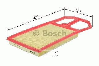 ΦΙΛΤΡΟ ΑΕΡΑ VW GROUP ΚΑΙΝ. BOSCH F026400019 SEAT CORDOBA SEAT INCA VW CADDY VW POLO