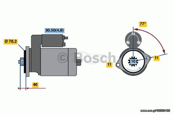 ANAK.ΜΙΖΑ OCTAVIA TDI 04- ΚΑΙΝ. BOSCH 0986020280090 AUDI A3 AUDI TT SEAT ALTEA SEAT LEON SEAT TOLEDO SKODA OCTAVIA SKODA SUPERB VW CADDY VW EOS VW GOLF VW JETTA VW NEW VW PASSAT VW TOURAN