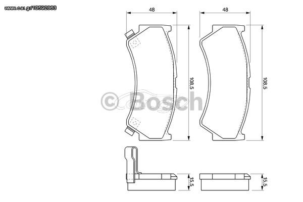 ΣΕΤ ΤΑΚΑΚ.ΕΜ.SUZUKI BALENO/WAG ΚΑΙΝ. BOSCH 0986424732 SUZUKI BALENO