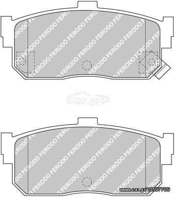 ΤΑΚ.ΟΠ.MAXIMA 00-> ΚΑΙΝ. FERODO FDB1104 NISSAN MAXIMA