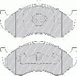 ΣΕΤ ΤΑΚΑΚΙΑ ΕΜ.CHEROKEE 97-98 ΚΑΙΝ. FERODO FDB1267 JEEP CHEROKEE JEEP GRAND CHEROKEE JEEP WRANGLER KIA CARNIVAL