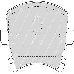 ΣΕΤ ΤΑΚΑΚ.ΟΠ.AUDI A6/A8 02- ΚΑΙΝ. FERODO FDB1655 AUDI A4 AUDI A6 AUDI A8 BENTLEY CONTINENTAL