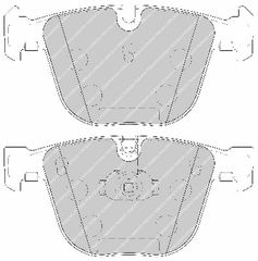 ΤΑΚ.ΟΠ.ΒΜW E60/E65/E63/X5 ΚΑΙΝ. FERODO FDB1672 BENTLEY ARNAGE BENTLEY AZURE BENTLEY CONTINENTAL BMW 1 BMW 3 BMW 5 BMW 6 BMW 7 BMW X5 BMW X6 ROLLS-ROYCE PHANTOM