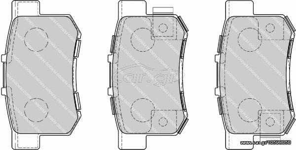 ΣΕΤ ΤΑΚ. ΟΠ. HONDA CRV 2.0 02- ΚΑΙΝ. FERODO FDB1679 HONDA CIVIC HONDA CR-V HONDA FR-V HONDA PRELUDE HONDA S2000 HONDA STREAM SUZUKI KIZASHI