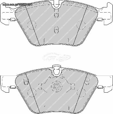 ΣΕΤ ΤΑΚ.BMW E90,E60 ΚΑΙΝ. FERODO FDB1773 BMW 1 BMW 3 BMW 5 BMW X1 BMW Z4