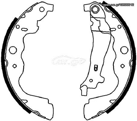 ΣΕΤ ΣΙΑΓΩΝΕΣ ΦΡ.LOGAN 07- ΚΑΙΝ. FERODO FSB4031 DACIA LOGAN RENAULT KANGOO RENAULT LOGAN DACIA LODGY DACIA DUSTER RENAULT CLIO DACIA DOKKER DACIA SANDERO RENAULT ZOE RENAULT CAPTUR