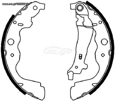 ΣΕΤ ΣΙΑΓΩΝΕΣ ΦΡ.LOGAN 07- ΚΑΙΝ. FERODO FSB4031 DACIA DOKKER DACIA DUSTER DACIA LODGY DACIA LOGAN DACIA SANDERO RENAULT CAPTUR RENAULT CLIO RENAULT KANGOO RENAULT LOGAN RENAULT ZOE