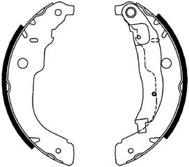 ΣΕΤ ΣΙΑΓ. P207 1.4 8V/1.4 16V ΚΑΙΝ. FERODO FSB694 PEUGEOT 207