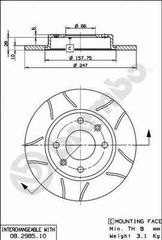 ΔΙΣΚΟΙ ΦΡΕΝΩΝ ΜΑΧ ΚΑΙΝ. BREMBO 08298575 CITROEN C15 CITROEN SAXO CITROEN VISA CITROEN ZX PEUGEOT 106 PEUGEOT 205 PEUGEOT 206 PEUGEOT 306 PEUGEOT 309 PEUGEOT 405