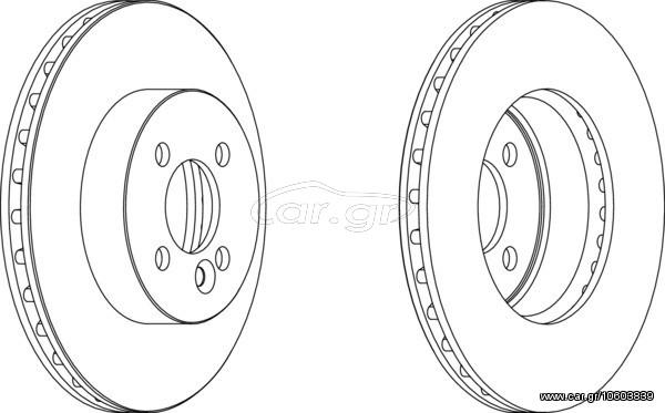 ΣΕΤ ΔΙΣΚΟΙ ΕΜ.ΜΙΝΙ (R56) 06 ΚΑΙΝ. FERODO DDF1617 MINI MINI