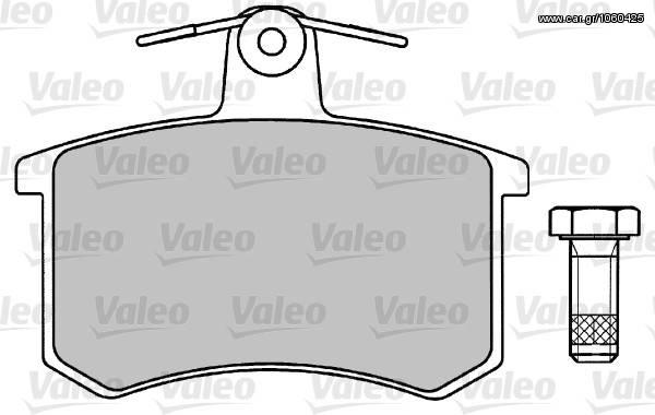 Τακάκια οπισθια VALEO για Audi A6 (598125)