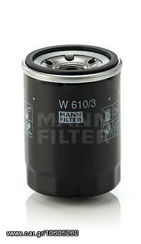 ΦΙΛΤΡΟ ΛΑΔΙΟΥ VECT 1.7TD ΚΑΙΝ. MANN-FILTER W6103 ALFA ROMEO MITO CITROEN C4 CITROEN C-CROSSER DEUTZ-FAHR AGROKID FIAT 500 FIAT 500L FIAT BRAVA FIAT BRAVO FIAT DOBLO FIAT FIORINO FIAT GRANDE FIAT IDEA