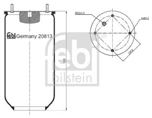  ΑΕΡΟΦΟΥΣΚΑ ΚΑΙΝ. FEBI BILSTEIN 20813