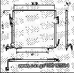 ΣΥΜΠΥΚΝΩΤΗΣ A/C XSARA DIESEL ΚΑΙΝ. VALEO 817042 CITROEN BERLINGO CITROEN XSARA PEUGEOT PARTNER