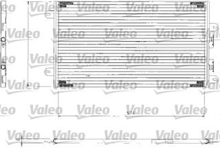 ΣΥΜΠΥΚ. A/C A/R 147 1.6,  00- ΚΑΙΝ. VALEO 817463 ALFA ROMEO 147