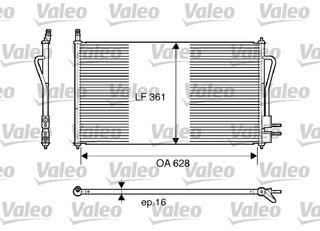 ΣΥΜΠΥΚ.A/C FOCUS 1.4/1.6 98- ΚΑΙΝ. VALEO 817493 FORD FOCUS