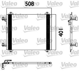 ΣΥΜΠΙΚΝΩΤΗΣ A/C AUDI A2 00- ΚΑΙΝ. VALEO 817570 AUDI A2