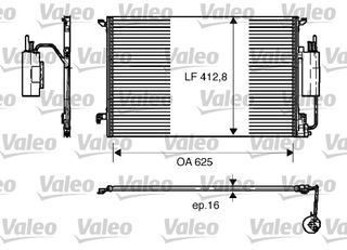 ΨΥΓΕΙΟ AC SAAB 9-3 ΚΑΙΝ. VALEO 818175 CADILLAC BLS SAAB 9-3