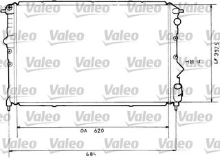 ΨΥΓΕΙΟ ΝΕΡΟΥ ESPACE 2.1 TD 91- ΚΑΙΝ. VALEO 819431 RENAULT ESPACE