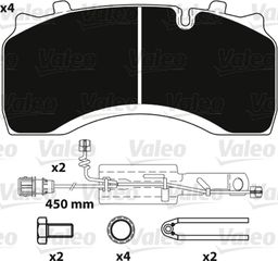 ΣΕΤ ΤΑΚΑΚΙΑ RENAULT MIDLUM 01- ΚΑΙΝ. VALEO 882224 RENAULT TRUCKS Midlum