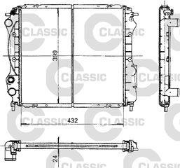 ΨΥΓ.ΝΕΡΟΥ CLASSIC CLIO 90-98 ΚΑΙΝ. VALEO 230181 RENAULT CLIO RENAULT RAPID