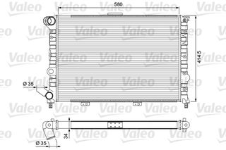 ΨΥΓΕΙΟ ALFA ROMEO 156 00-03 ΚΑΙΝ. VALEO 232012 ALFA ROMEO 156