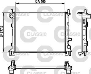 ΨΥΓ.ΝΕΡΟΥ CLASSIC FOCUS 1.4 01 ΚΑΙΝ. VALEO 232731 FORD FOCUS