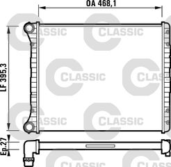 ΨΥΓ.ΝΕΡ.CLASSIC AUDI A2 1.4 00 ΚΑΙΝ. VALEO 232785 AUDI A2