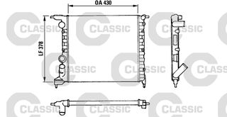 ΨΥΓ.ΝΕΡΟΥ CLASSIC CLIO 1.2 90- ΚΑΙΝ. VALEO 316658