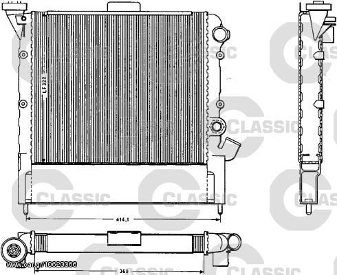 ΨΥΓ.ΝΕΡΟΥ CLASSIC SUPER 5 1.4 ΚΑΙΝ. VALEO 383852 RENAULT RAPID RENAULT SUPER