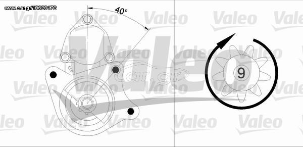 ΜΙΖΑ ΑΝΑΚΑΤΑΣΚΕΥΗ UNO/RITMO ΚΑΙΝ. VALEO 433277 AUTOBIANCHI Y10 FIAT 127 FIAT 242-SERIE FIAT FIORINO FIAT RITMO LANCIA A LANCIA Y10