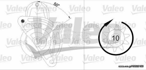 ΜΙΖΑ ΑΝΑ/ΣΚΕΥΗΣ CI.AX/ZX/SAXO ΚΑΙΝ. VALEO 433323 CITROEN AX CITROEN SAXO CITROEN XSARA NISSAN MICRA PEUGEOT 106 PEUGEOT 306 ROVER 100