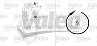 ΜΙΖΑ OPEL ASTRA F/KADETT D,E ΚΑΙΝ. VALEO 433344 OPEL ASCONA OPEL ASTRA OPEL KADETT OPEL MERIVA OPEL VECTRA