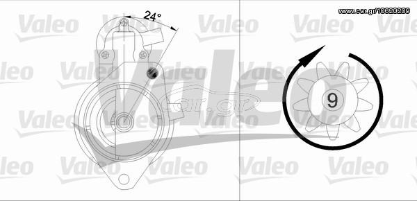 ΜΙΖΑ OPEL ASTRA F/KADETT D,E ΚΑΙΝ. VALEO 433344 OPEL ASCONA OPEL ASTRA OPEL KADETT OPEL MERIVA OPEL VECTRA