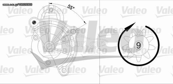 ΜΙΖΑ AX/SAXO/XSARA ΚΑΙΝ. VALEO 436062 CITROEN AX CITROEN BERLINGO CITROEN BX CITROEN C15 CITROEN C2 CITROEN C3 CITROEN C4 CITROEN C-ELYSEE CITROEN NEMO CITROEN SAXO CITROEN XSARA CITROEN ZX FIAT QUBO