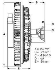 ΚΟΜΠΛΕΡ TRANSIT 2.5D AC+ 94-00 ΚΑΙΝ. BERU LK014 FORD TRANSIT