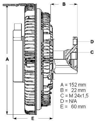 ΚΟΜΠΛΕΡ TRANSIT 2.5D AC+ 94-00 ΚΑΙΝ. BERU LK014 FORD TRANSIT