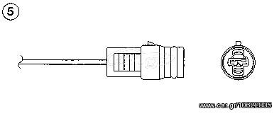 ΑΙΣΘΗΤΗΡΑΣ ΛΑΜΔΑ CIVIC II/III ΚΑΙΝ. NGK 0153 HONDA CIVIC HONDA CONCERTO HONDA CRX HONDA PRELUDE ROVER 400