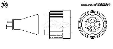 ΑΙΣΘΗΤΗΡΑΣ ΛΑΜΔΑ 316/318 88-94 ΚΑΙΝ. NGK 0273 BMW 3 BMW 5 BMW 8