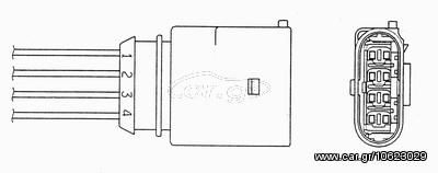 ΑΙΣΘΗΤ.Λ ΟΠ.GOLF 2.0 01-02 ΚΑΙΝ. NGK 1625 SKODA OCTAVIA VW GOLF VW NEW