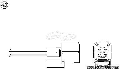 ΑΙΣΘΗΤ.Λ CIVIC 1.4 16V 97-01 ΚΑΙΝ. NGK 5714 HONDA ACCORD HONDA CIVIC