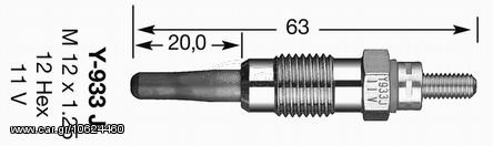 ΠΡΟΘΕΡ. S40 1.9TD 95-99 Y933J ΚΑΙΝ. NGK 7947 ARO 10 MITSUBISHI CARISMA RENAULT 19 RENAULT MEGANE VOLVO 440 VOLVO 460 VOLVO S40 VOLVO V40