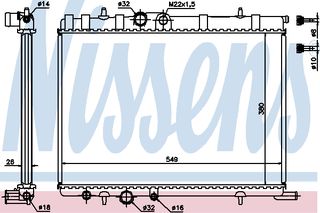 ΨΥΓΕΙΟ PEUG 206 98-06 ΚΑΙΝ. NISSENS 63502A CITROEN BERLINGO CITROEN C4 CITROEN XSARA PEUGEOT 206 PEUGEOT 206+ PEUGEOT 307 PEUGEOT PARTNER