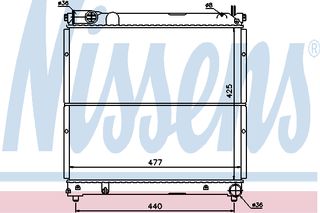 ΨΥΓΕΙΟ SUZ SAMURAI TD 01- ΚΑΙΝ. NISSENS 64163 SUZUKI SAMURAI