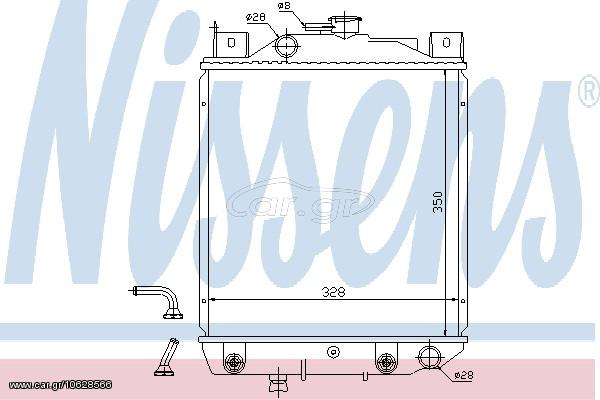 ΨΥΓΕΙΟ SUZ SWIFT 1.0 AT 91-05 ΚΑΙΝ. NISSENS 64203 SUBARU JUSTY SUZUKI SWIFT