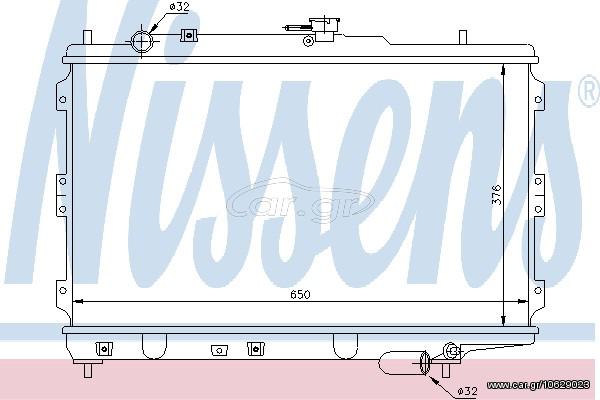 ΨΥΓΕΙΟ KIA SEPHIA   96- ΚΑΙΝ. NISSENS 66602 KIA SHUMA