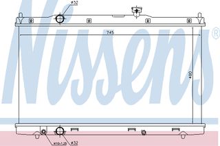 ΨΥΓΕΙΟ HONDA ACCORD    13- ΚΑΙΝ. NISSENS 681376