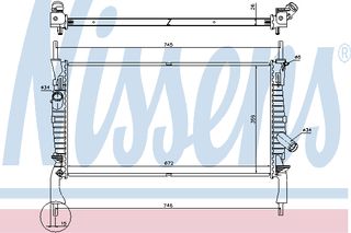 ΨΥΓΕΙΟ FO TRANSIT -AC 06- ΚΑΙΝ. NISSENS 69225 FORD TRANSIT