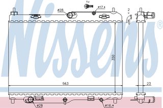 ΨΥΓΕΙΟ FO FIESTA 1.3 AT 08- ΚΑΙΝ. NISSENS 69234 FORD FIESTA